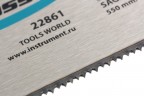 Пильное полотно для прецизионного стусла Piranha, 550 мм, каленый зуб 2D, 14 TPI Gross 22861
