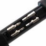 Отвертка реверсивная с револьверным механизмом, 11 шт, сталь S2 Gross 11601