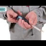 Отвертка реверсивная с удлинителем, трещотка 72 зуба, 12 шт, сталь S2 Gross 11603