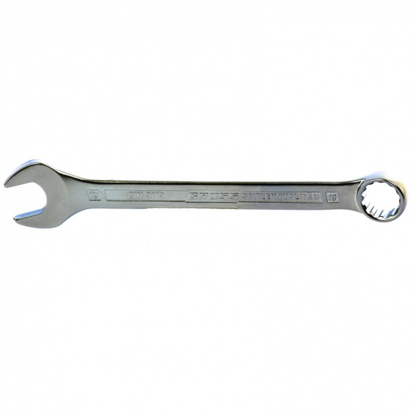 Ключ комбинированный 19 мм, CrV, холодный штамп Gross 15138