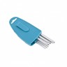 Набор ключей имбусовых Torx -TT, 9 шт: T10-T50, удлиненные, S2, сатинированные Gross 16407
