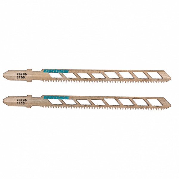 Полотна для электролобзика по дереву, улучшенный чистый рез, 2 шт. ( 3160 - PC ) Gross 78296