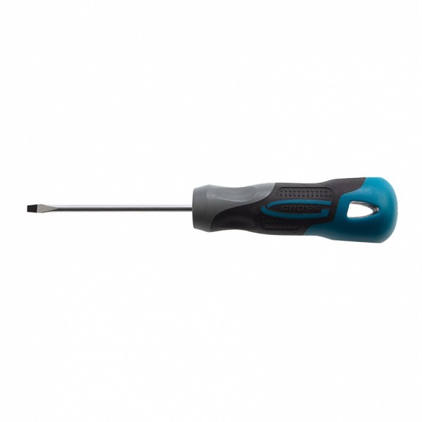 Отвертка SL3 x 75 мм, S2, трехкомпонентная рукоятка Gross 12101