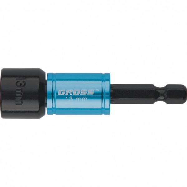 Бита с торцевой головкой, магнит. Nut-Driver, 13 мм, S2 Gross 11623