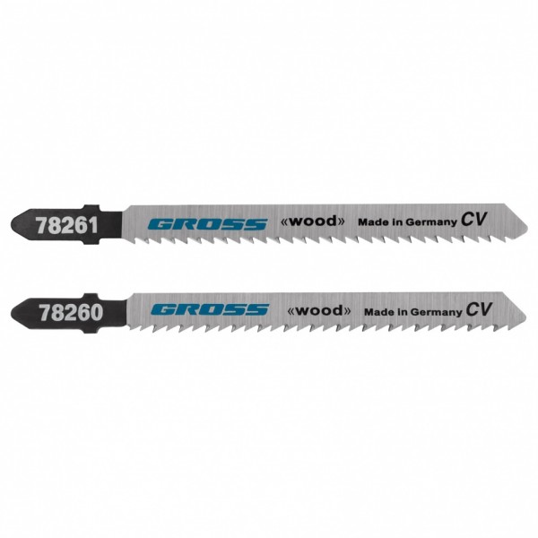 Набор полотен для электролобзика по дереву, 2 шт, (T101B+T101BR) Gross 78255