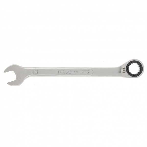 Ключ комбинированный трещоточный, 13 мм, количество зубьев 100 Gross 14851
