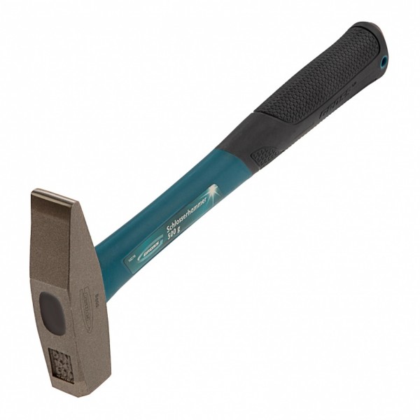 Молоток слесарный, 500 г, квадратный боек, фибергласовая обрезиненная рукоятка Gross 10276