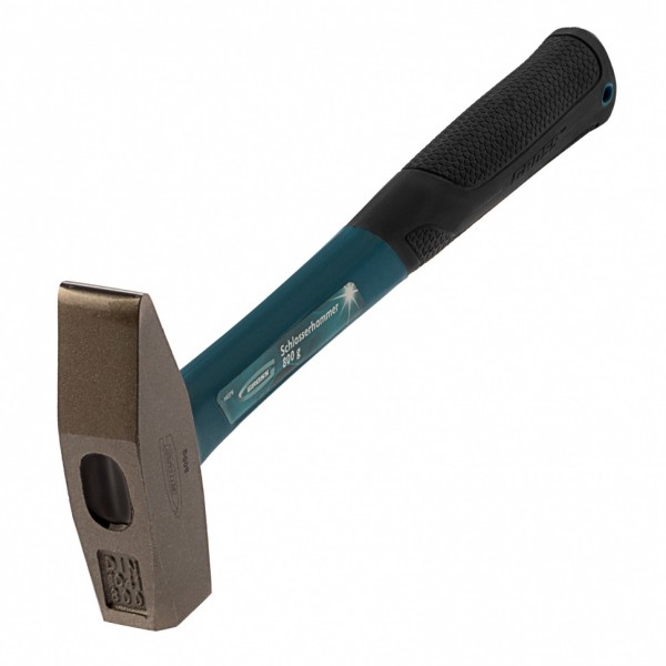 Молоток слесарный, 800 г, квадратный боек, фибергласовая обрезиненная рукоятка Gross 10278
