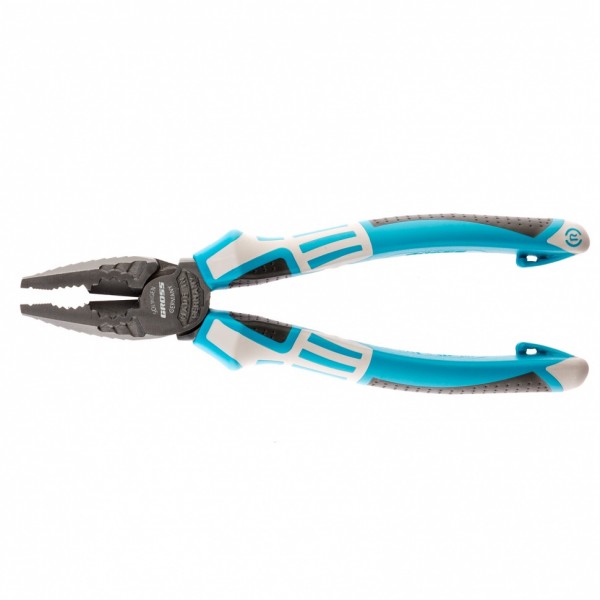 Плоскогубцы комбинированные 205 мм, трехкомпонентные рукоятки Gross 16975