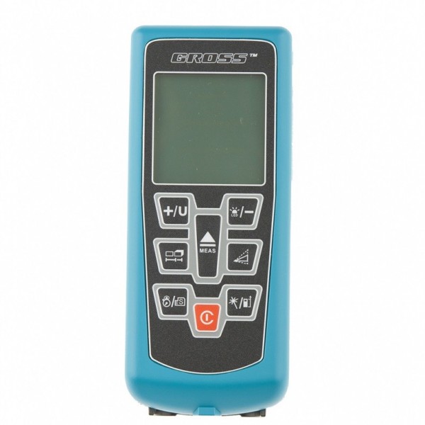 Дальномер лазерный Kompakt 70,от 0,05 до 70 м,функц, Пифагора,площадь,объем,таймер Gross 38001