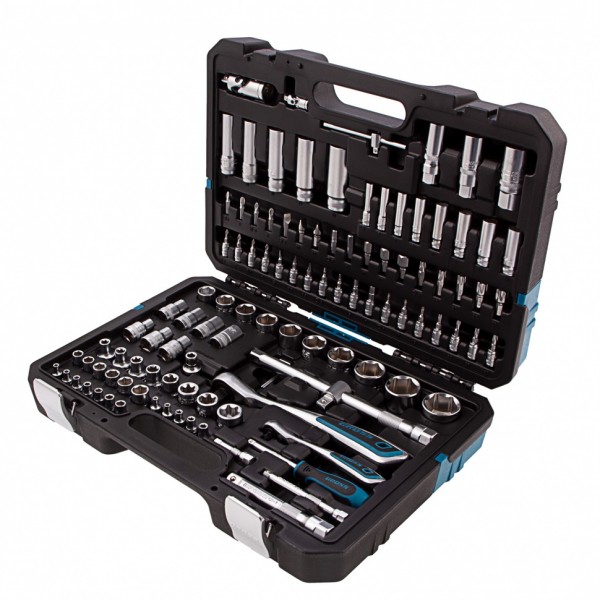 Набор инструментов 109 предметов, 120 зубьев, CrV 1/4, 1/2 Gross 14155