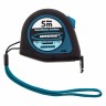 Рулетка Ergonomisch,5 м x 25 мм,магнитный обрезиненный зацеп Gross 31103