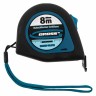 Рулетка Ergonomisch,8 м x 25 мм,магнитный обрезиненный зацеп Gross 31104