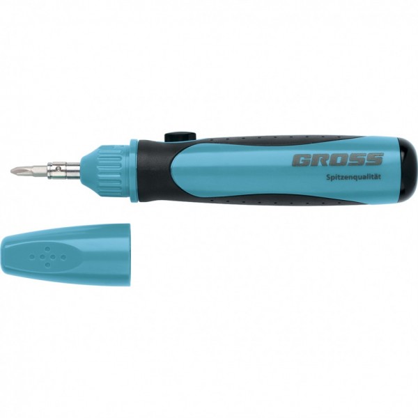 Отвертка реверсивная, механизм SmartPush mini 11 шт, CrMo Gross 11609