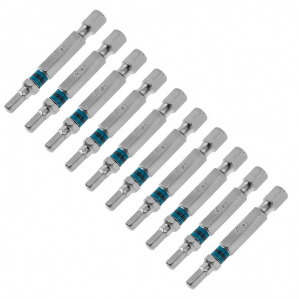 Бита HEX 4 х 50, сталь S2, 10 шт. Gross 11463