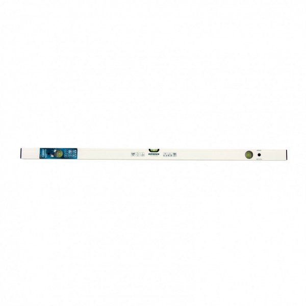 Уровень алюминиевый, 1200 мм, фрезерованный, 3 глазка, магнитный Gross 33674