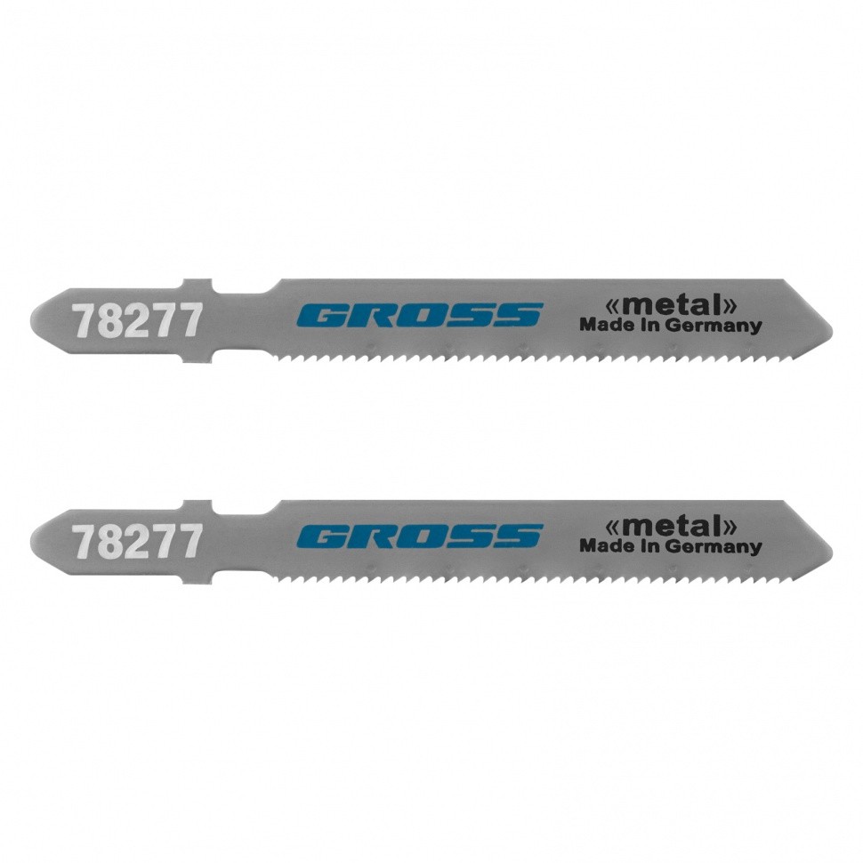 Полотна для электролобзика по металлу, 2 шт,( 3111-T118A ) Gross 78277