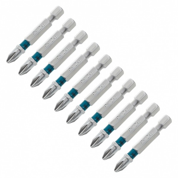 Набор бит РН2 х 50, сталь S2, 10 шт. Gross 11335