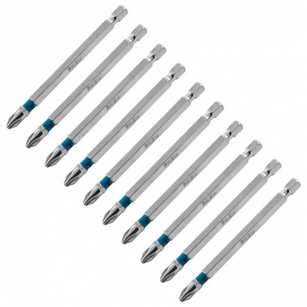 Набор бит РН2 х 90, сталь S2, 10 шт. Gross 11379